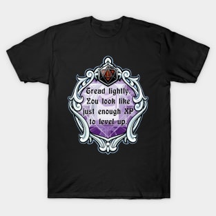 Amulet Tread Lightly. You Look Like Just Enough XP to Level Up. T-Shirt